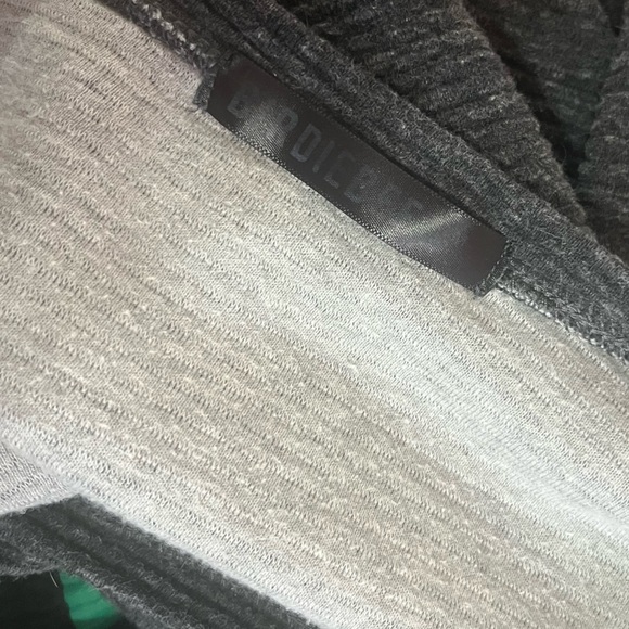 Birdiebee RARE Womens Sweatshirt Grey/Teal LOGO - Picture 2 of 4